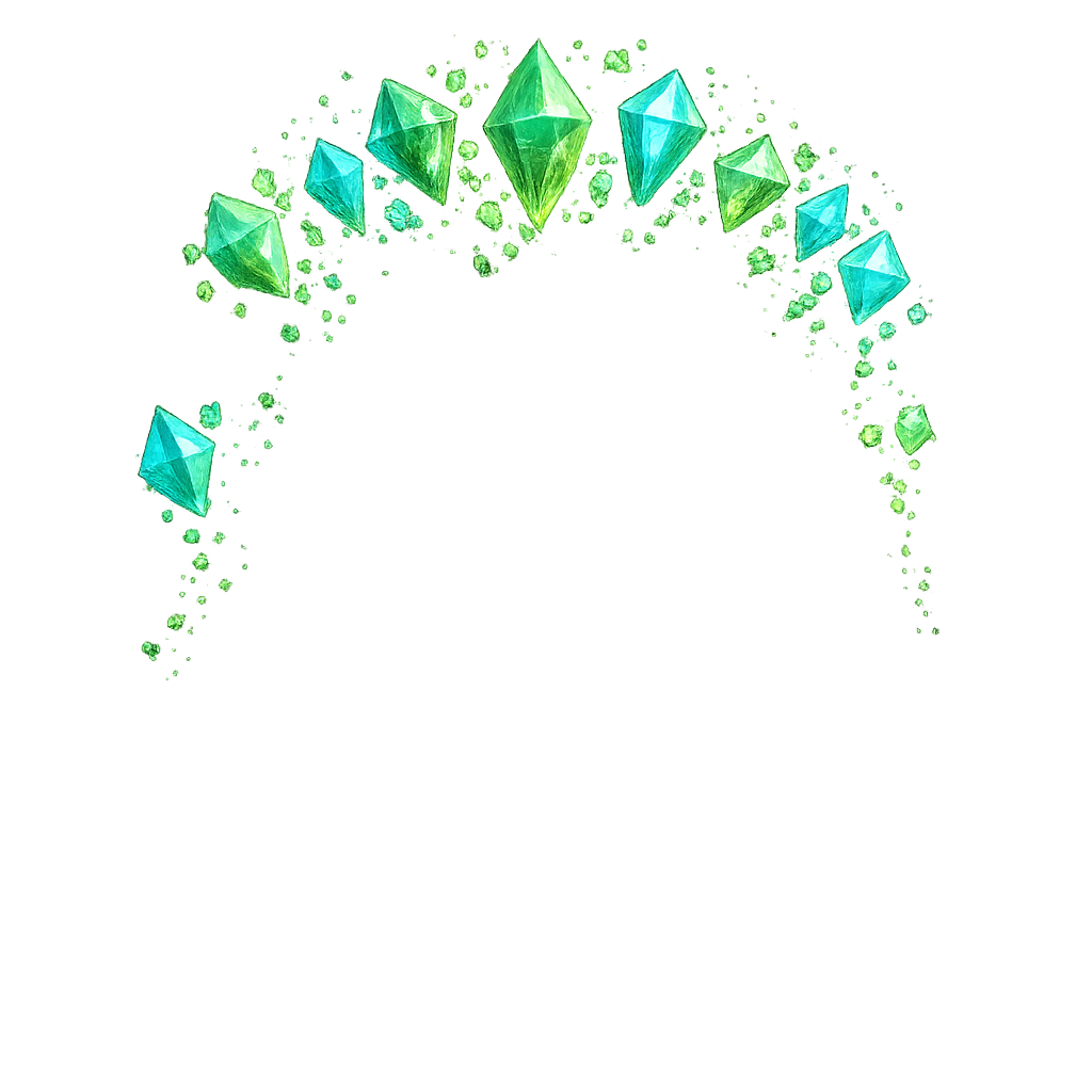 Sloth couple hugging with gems representing wealth